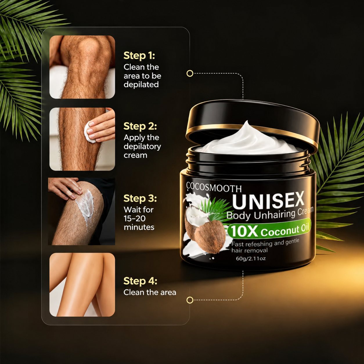 How to use CocoSmooth in 4 steps